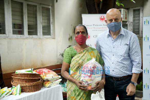 photos anupam kher distributes ration to cpaa cancer patients through his foundation 1