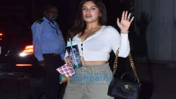 Photos: Bhumi Pednekar snapped at Ali Abbas Zafar’s office in Andheri