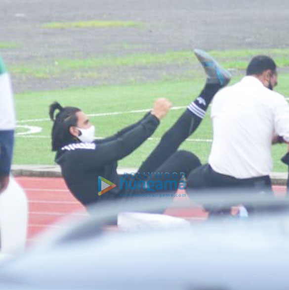 photos celebs snapped at all star football match 5 2