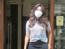 Photos: Chitrangda Singh spotted outside a clinic in Khar