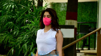 Photos: Janhvi Kapoor spotted at the gym