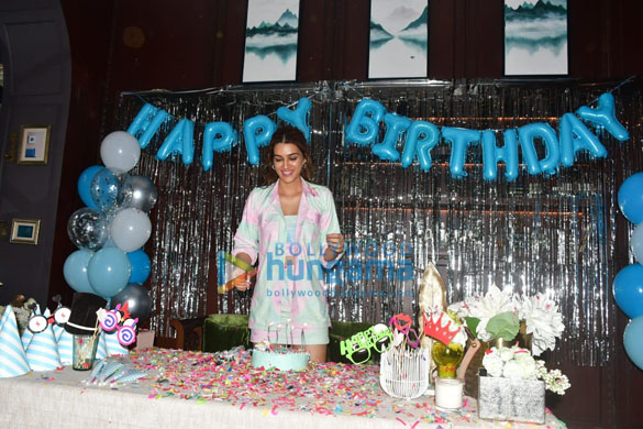 photos kriti sanon brings in her birthday by hosting a special screening of mimi at the maddock office on monday 3