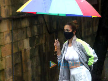 Photos: Malaika Arora and Sophie Choudry spotted in Khar
