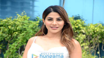 Photos: Nikki Tamboli snapped at Lotus Grandeur