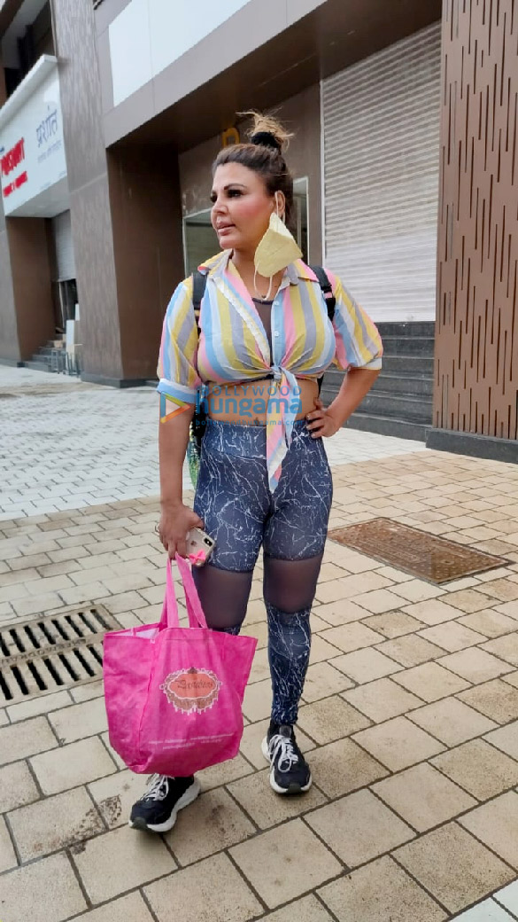 photos rakhi sawant snapped at the gym 1 8
