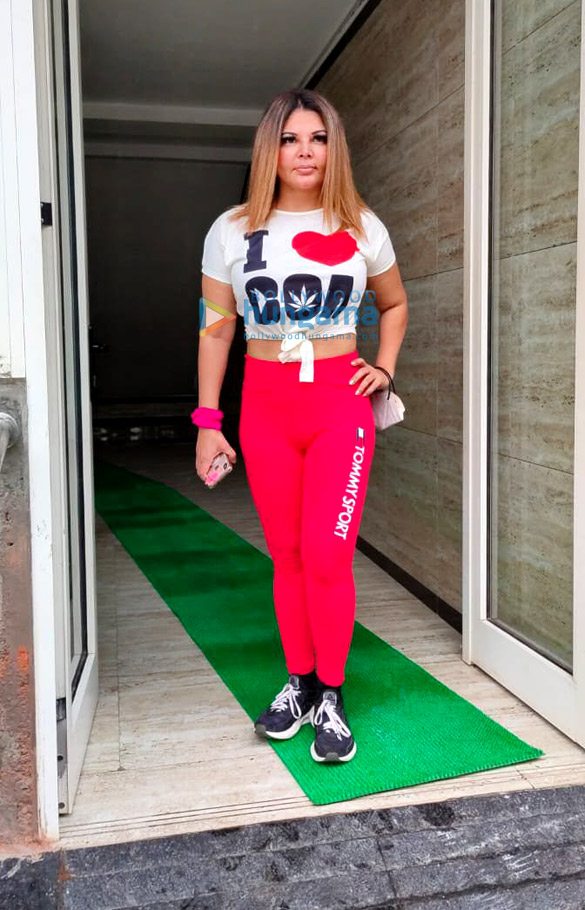 photos rakhi sawant snapped at the gym 2 9