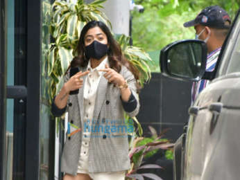 Photos: Rashmika Mandanna spotted at Maddock Films' office