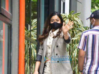 Photos: Rashmika Mandanna spotted at Maddock Films' office