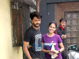 Photos: Riteish Deshmukh and Genelia Dsouza spotted at the gym