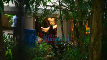 Photos: Saira Banu brings Dilip Kumar’s body home for last rites