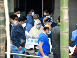 Photos: Saira Banu snapped as Dilip Kumar’s body being taken home for last rites