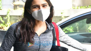 Photos: Sara Ali Khan spotted at the gym in Santacruz