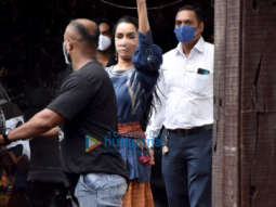 Photos: Shraddha Kapoor snapped at Nikhil Dwivedi’s office in Juhu