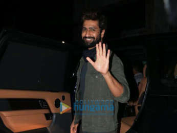 Photos: Vicky Kaushal and Meghna Gulzar snapped in Santacruz Photos: Vicky Kaushal and Meghna Gulzar snapped in Santacruz