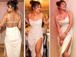 Priyanka Chopra dons risky Jacquemus thigh-high slit dress worth Rs. 59,430 as she visits her NYC restaurant