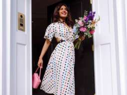 Priyanka Chopra shows how to pair a chic polka dotted dress with Crocs
