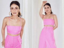 Radhika Madan opts for budget friendly pink co-ord set for Netflix’s Feels Like Ishq launch