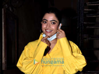 Photos: Rashmika Mandanna spotted at Monochrome Studios in Andheri