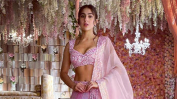 Sara Ali Khan channels princess vibes in MANISH MALHOTRA’s pink chikankari lehenga