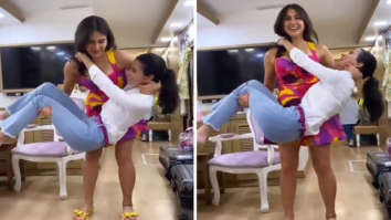 Sara Ali Khan does deadlifts inside vanity van with a hilarious twist