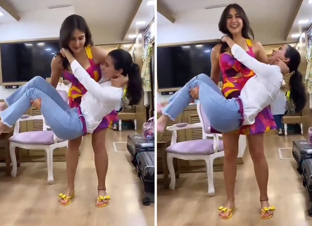 Sara Ali Khan does deadlifts inside vanity van with a hilarious twist (2)
