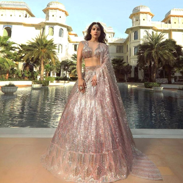 Sara Ali Khan exudes contemporary glamour in Manish Malhotra’s Nooraniyat sequinned lehenga Sara Ali Khan exudes contemporary glamour in Manish Malhotra’s Nooraniyat sequinned lehenga