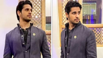 Sidharth Malhotra looks charming in a fusion kurta custom made by Kunal Rawal