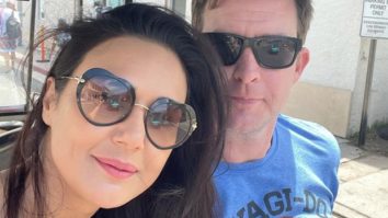 “Sometimes you just have to slow things down,” says Preity Zinta as she enjoys a slow-motion ride with Hubby Gene Goodenough