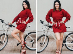 Sunny Leone encourages everyone to opt for bicycles after hike in petrol price