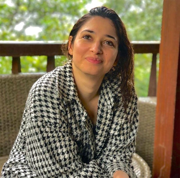Tamannaah Bhatia glows in serene photos, dons jacquard jacket Tamannaah Bhatia glows in serene photos, dons jacquard jacket