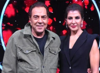 Veteran stars Dharmendra and Anita Raj get emotional after listening to ‘Honthon Se Chhulo Tum’ on the sets of Indian Idol 12