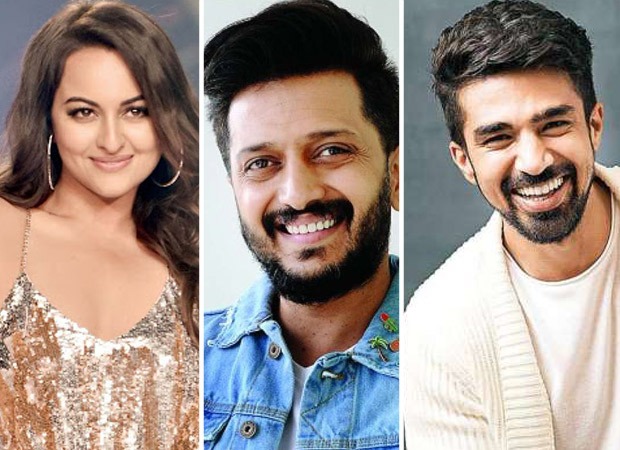 Sonakshi Sinha, Riteish Deshmukh, and Saqib Saleem’s horror-comedy film to be titled Kakuda