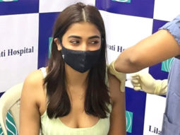 Pooja Hegde gets ‘jabbed’ with the cutest reaction before getting back to sets