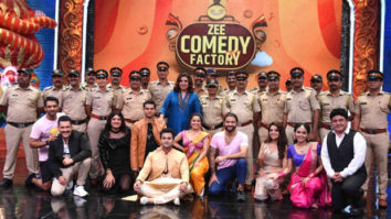 Zee Comedy Factory puts a big smile on the faces of Mumbai police at its premiere episode