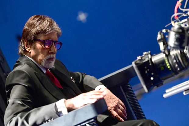 Amitabh Bachchan returns to the sets of Chehre to shoot title track