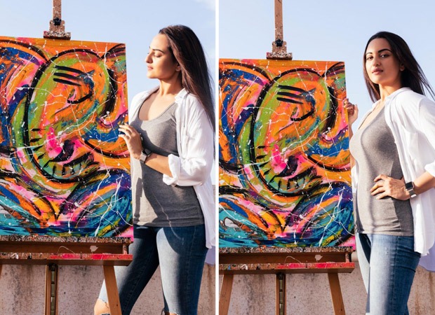 "Art has always been a huge part of me", says Sonakshi Sinha about her first piece of art ‘Anaaye’ being sold "Art has always been a huge part of me", says Sonakshi Sinha about her first piece of art ‘Anaaye’ being sold