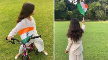 Ghajini actress Asin gives a sneak peek of her daughter Arin celebrating 75th Independence Day