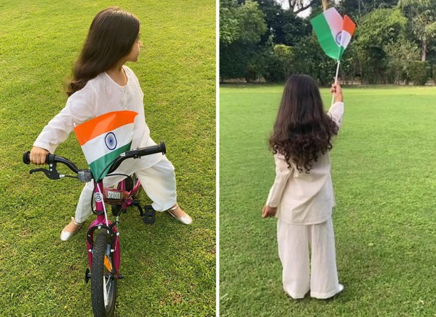 Ghajini actress Asin gives a sneak peek of her daughter Arin celebrating 75th Independence Day