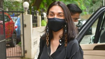 Aditi Rao Hydari spotted at Dubbing studio in Bandra