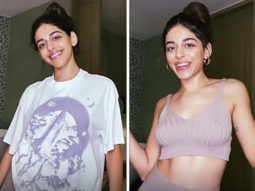 Alaya F reveals her 3 am skincare routine in a matching set