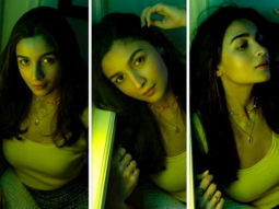 Alia Bhatt looks resplendent in new pictures bathing in neon lights as she starts the ‘Pineapple Series’