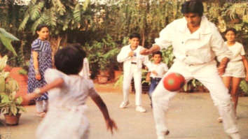 Amitabh Bachchan shares a beautiful flashback photo with Jaya, Shweta, and Abhishek Bachchan on National Sports Day