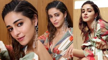 Ananya Panday stuns in geometric printed dress