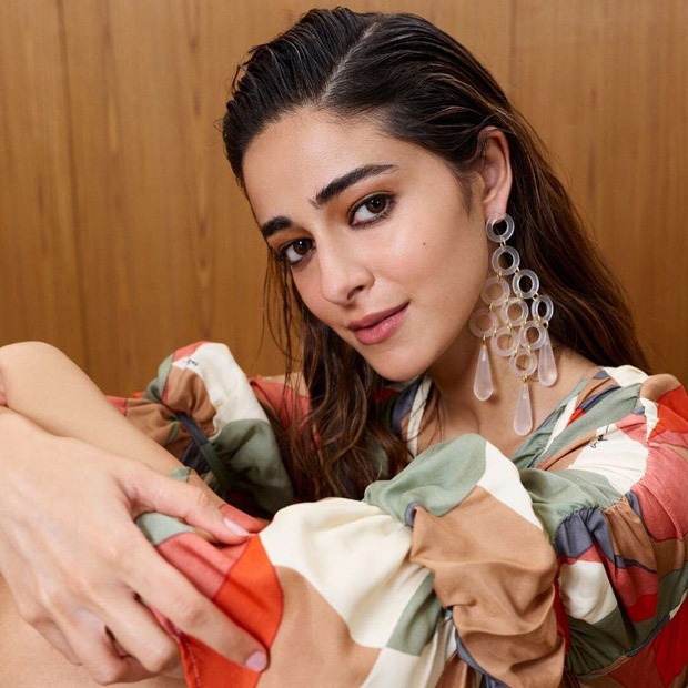 Ananya Panday stuns in geometric printed dress