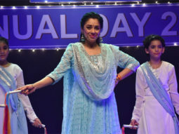 Anupamma star Rupali Ganguly looks beautiful in ice-blue anarkali dress