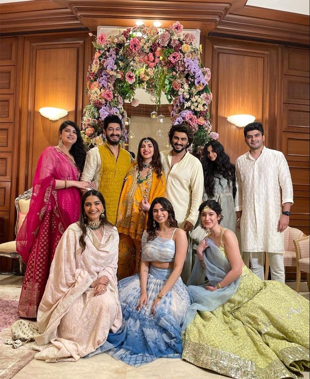 Arjun Kapoor, Sonam Kapoor, Shanaya Kapoor and others deck up in desi outfits for Antara Marwah’s baby shower