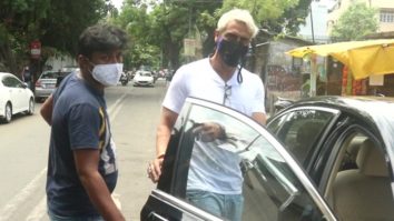 Arjun Rampal spotted at Bandra