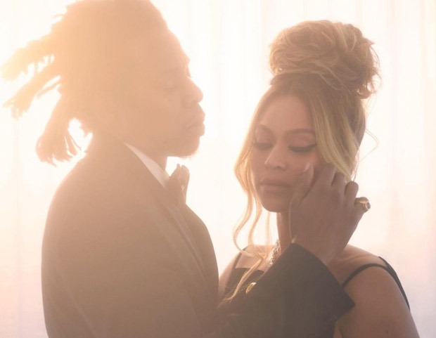 Beyonce becomes the first black woman to wear Tiffany diamonds as she poses for the new campaign with Jay Z (1)