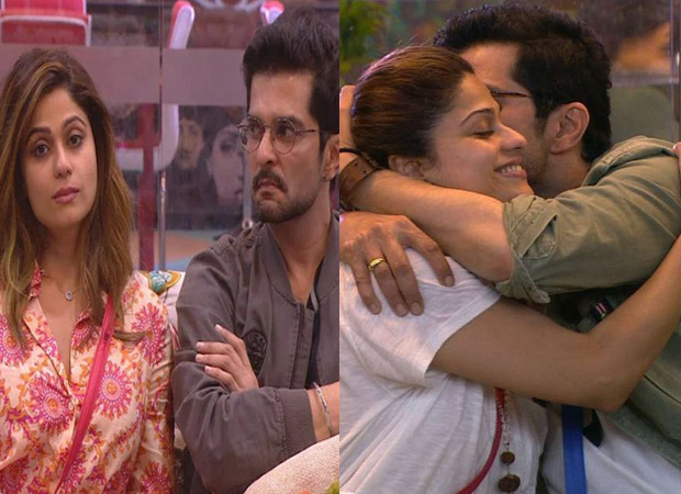 Bigg Boss OTT Shamita Shetty offers to sleep next to Raqesh Bapat to console him; jokes, 'You're not going to put a toe in my section' Bigg Boss OTT Shamita Shetty offers to sleep next to Raqesh Bapat to console him; jokes, 'You're not going to put a toe in my section'