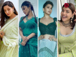 Color of the week : Mouni Roy, Madhuri Dixit, Nora Fatehi and others slay in different shades of green